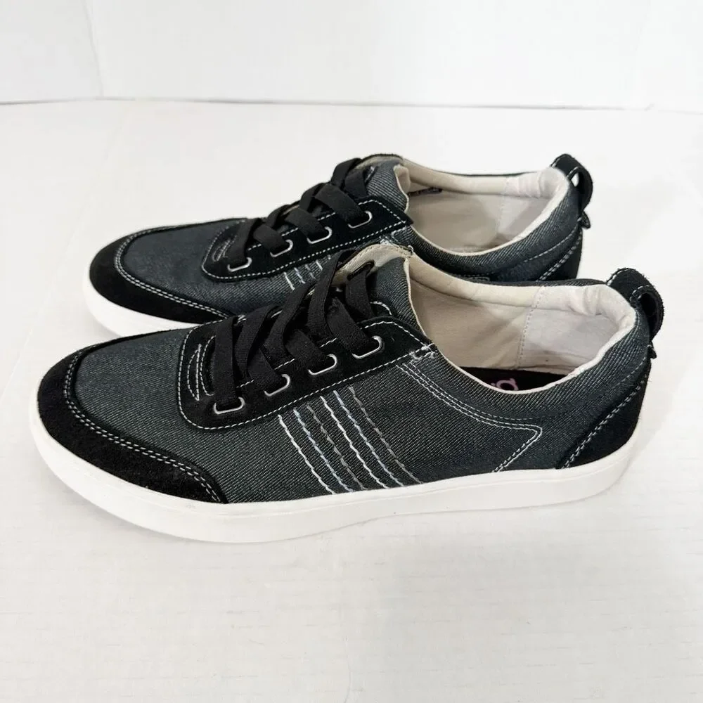 Revitalign Dara Women’s Orthotic Canvas Leather Slip-on Casual Sneakers Size 11